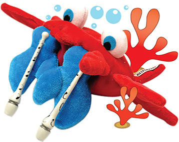 CLARETTA  le crabe avec massues blanches
