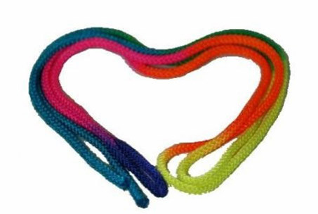 Corde multicolore fluo