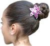 Barrettes pailletées forme fleur