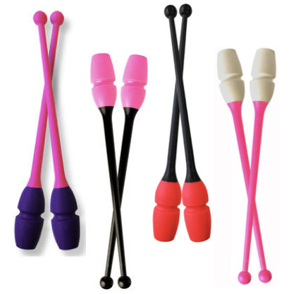 NOUVEAU ! Massues Pastorelli encastrables enfant 36 cm bicolores