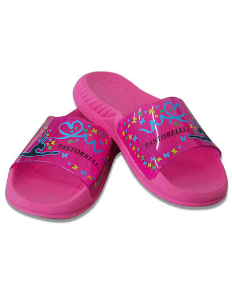 NOUVEAU ! Sandale nu pieds "sortie de praticable" Junior rose transparent PASTORELLI du 25 au 35