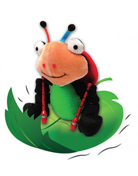 DANIELLA  la coccinelle avec massues rouges